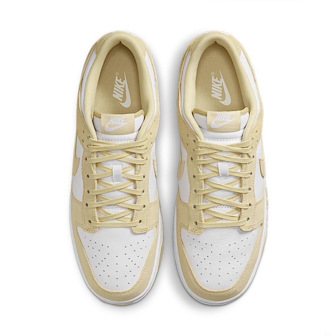Nike Dunk Low SE Team Gold Suede, White/Team Gold/White (FQ8249-102)