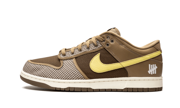 Nike Dunk Low SP Undefeated Canteen Dunk vs. AF1 Pack, Canteen/Lemon Frost-Palomino (DH3061-200)