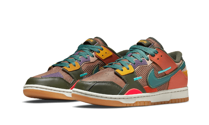 Nike Dunk Low Scrap Archeo Brown, Archeo Brown/Bicoastal-Sport Spice (DB0500-200)