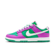 Nike Dunk Low Stadium Green Fuchsia