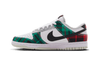 Nike Dunk Low Tartan Plaid, White/Black-White-University Red-Stadium Grey-Light Silver (DV0827-100)