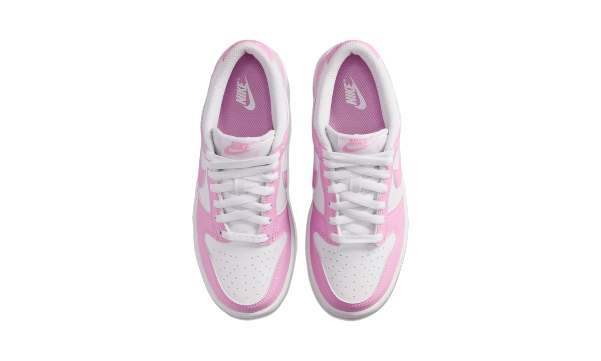 Nike Dunk Low White Pink Rise