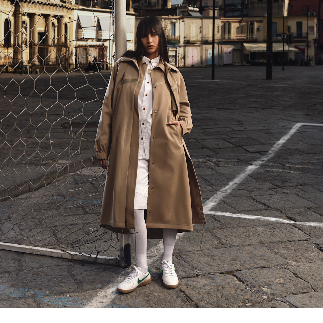 Nike Field General White Gum Dark Brown Gorge Green