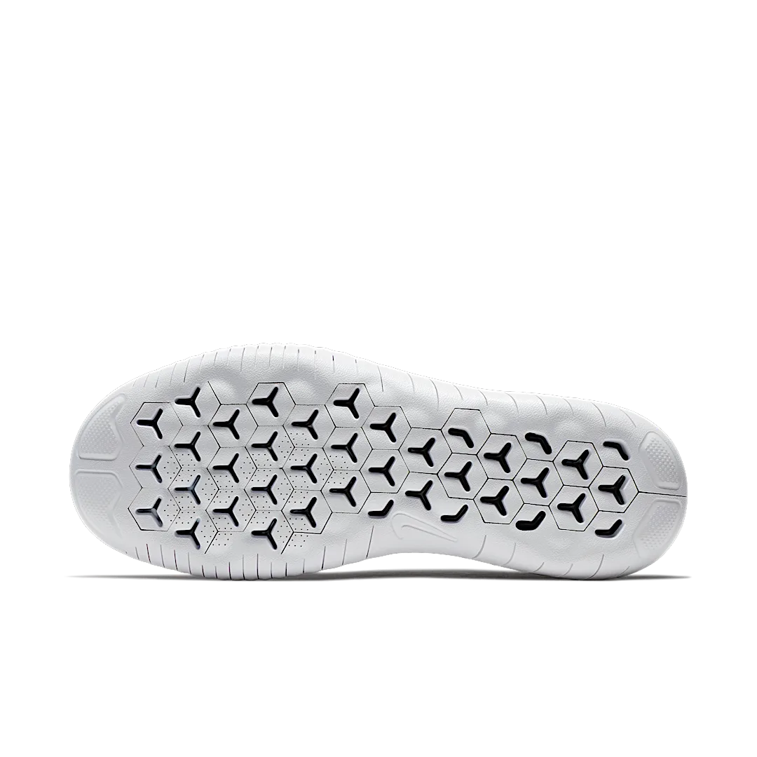 Nike Free RN Flyknit 2018 Black White Ombre, White/Black (942838-101)