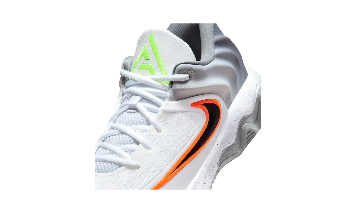 Nike Giannis Immortality 4 White Volt Wolf Grey Black