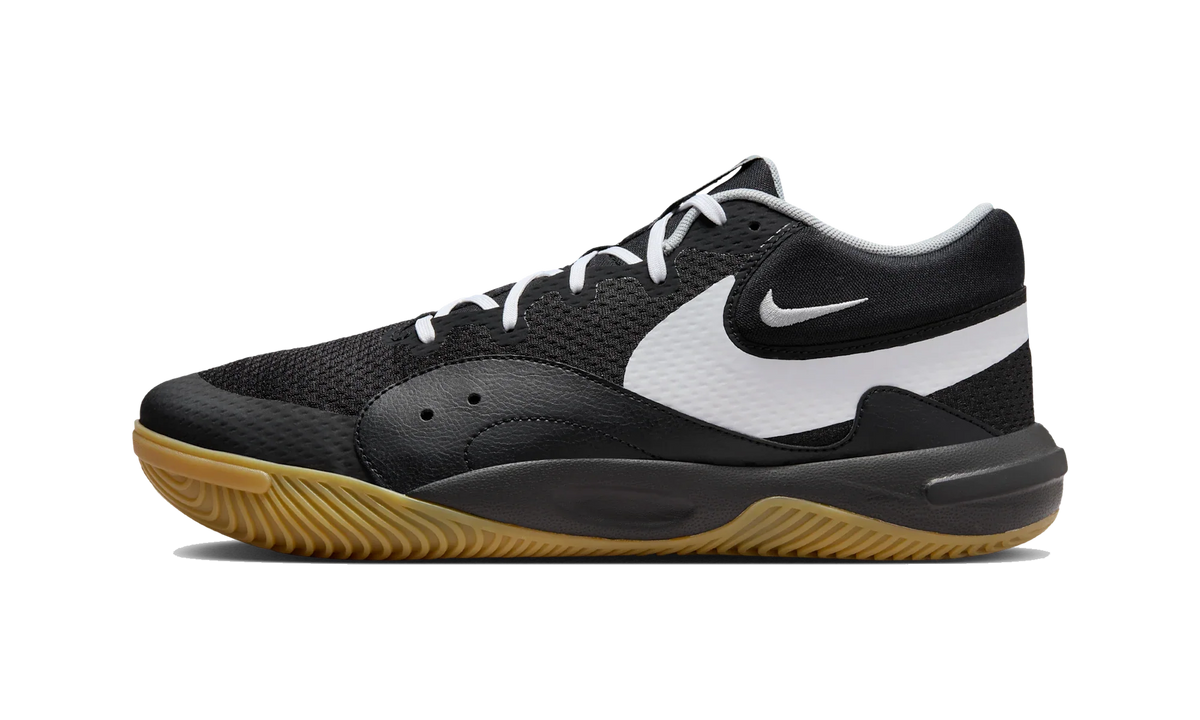 Nike Hyperquick Black White Flat Silver