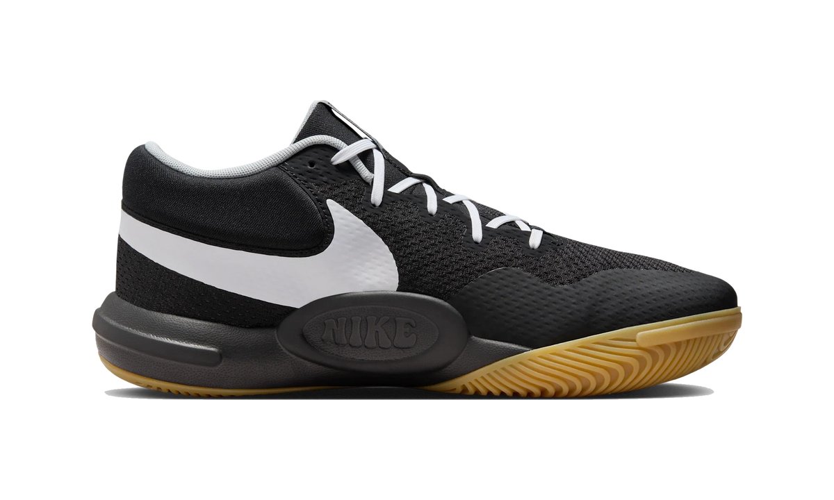 Nike Hyperquick Black White Flat Silver