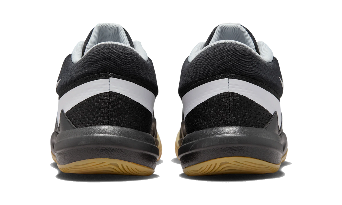 Nike Hyperquick Black White Flat Silver