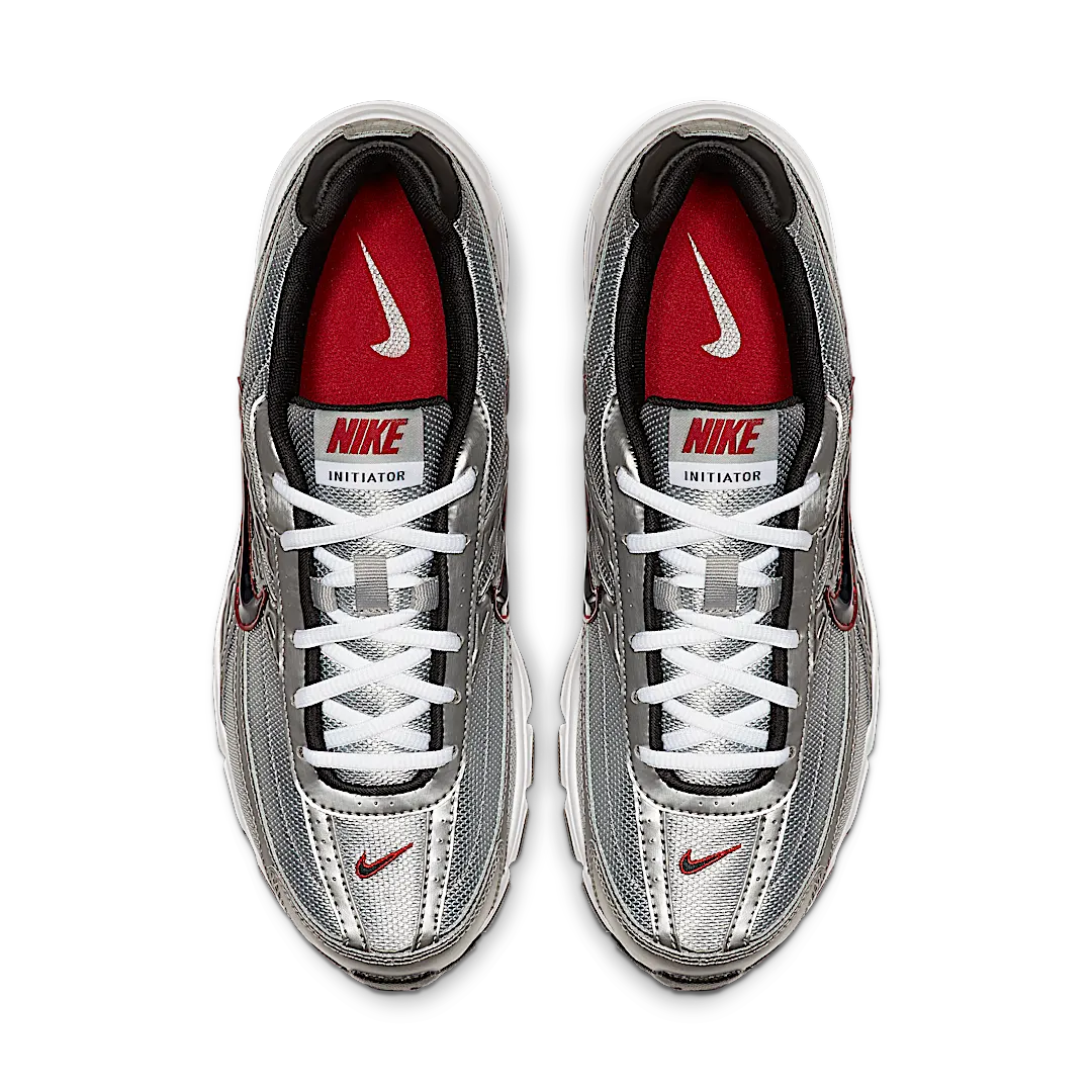 Nike Initiator Metallic Silver Red, Metallic Silver/White/Black (394055-001)