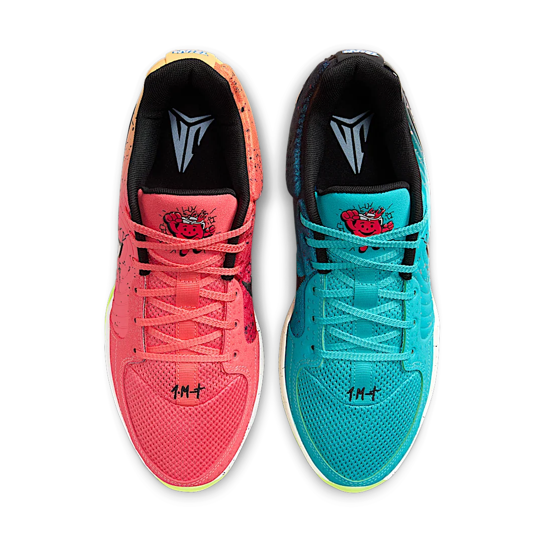 Nike Ja 2 Kool-Aid Mixed Berry, Bright Crimson/Flat Silver/Hyper Pink/Black/Photo Blue (IF0302-800/IF0303-800)