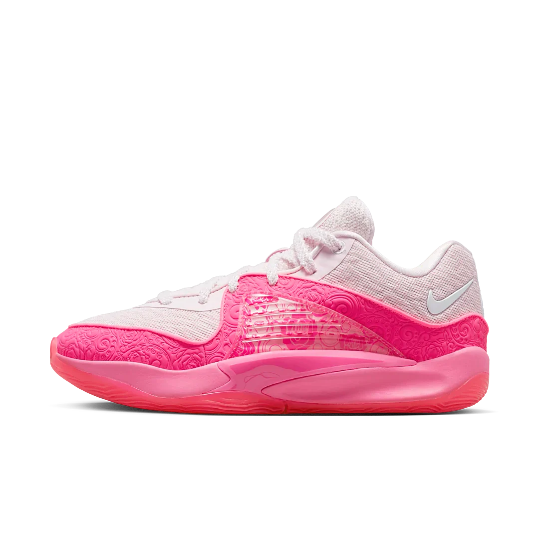 Nike KD 16 Aunt Pearl, Pink Foam/White-Fierce Pink-Hyper Pink (FN4929-600/FQ9216-600)