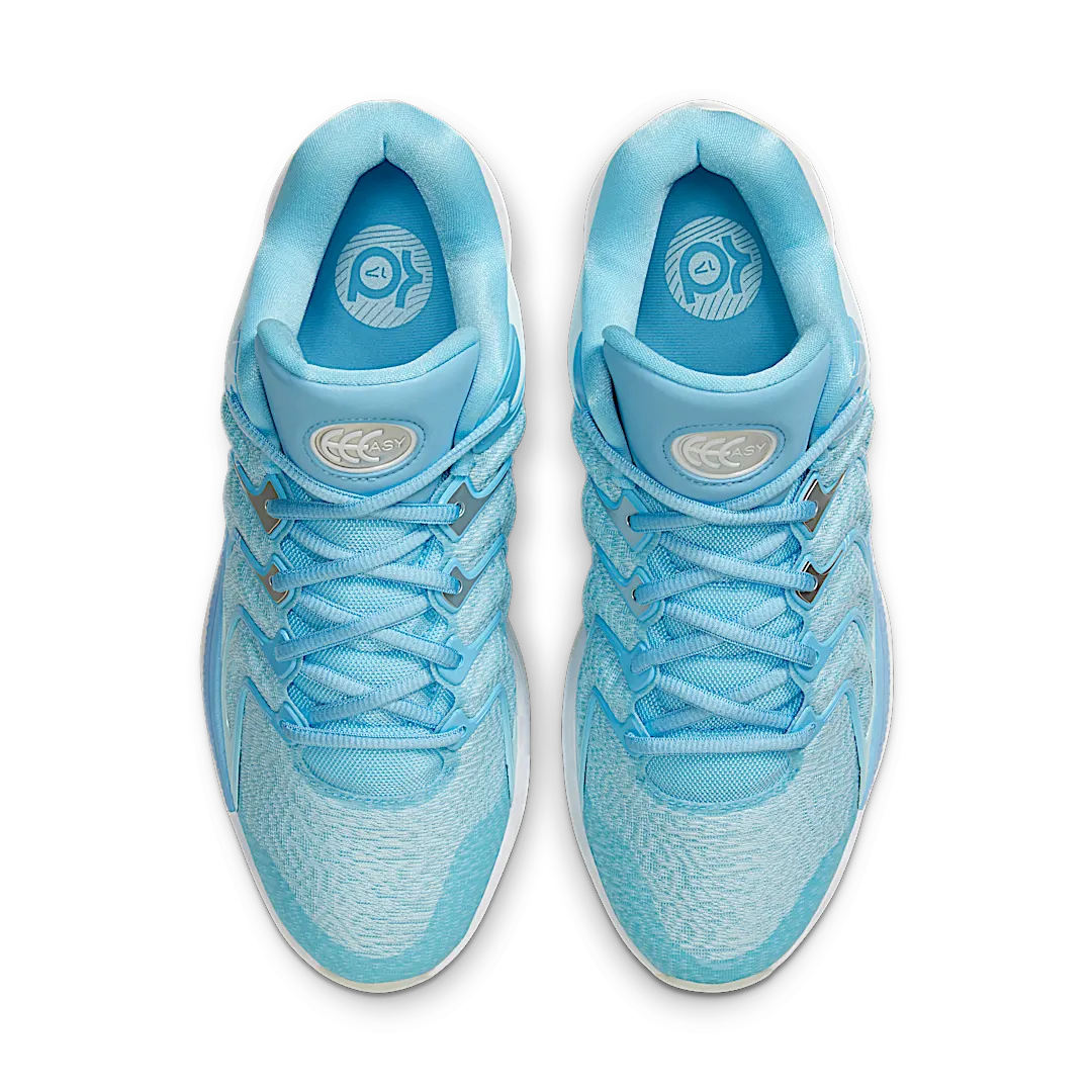 Nike KD 17 Christmas, Aquarius Blue/Glacier Blue/White/Metallic Silver (FZ1525-400/FZ1526-400)