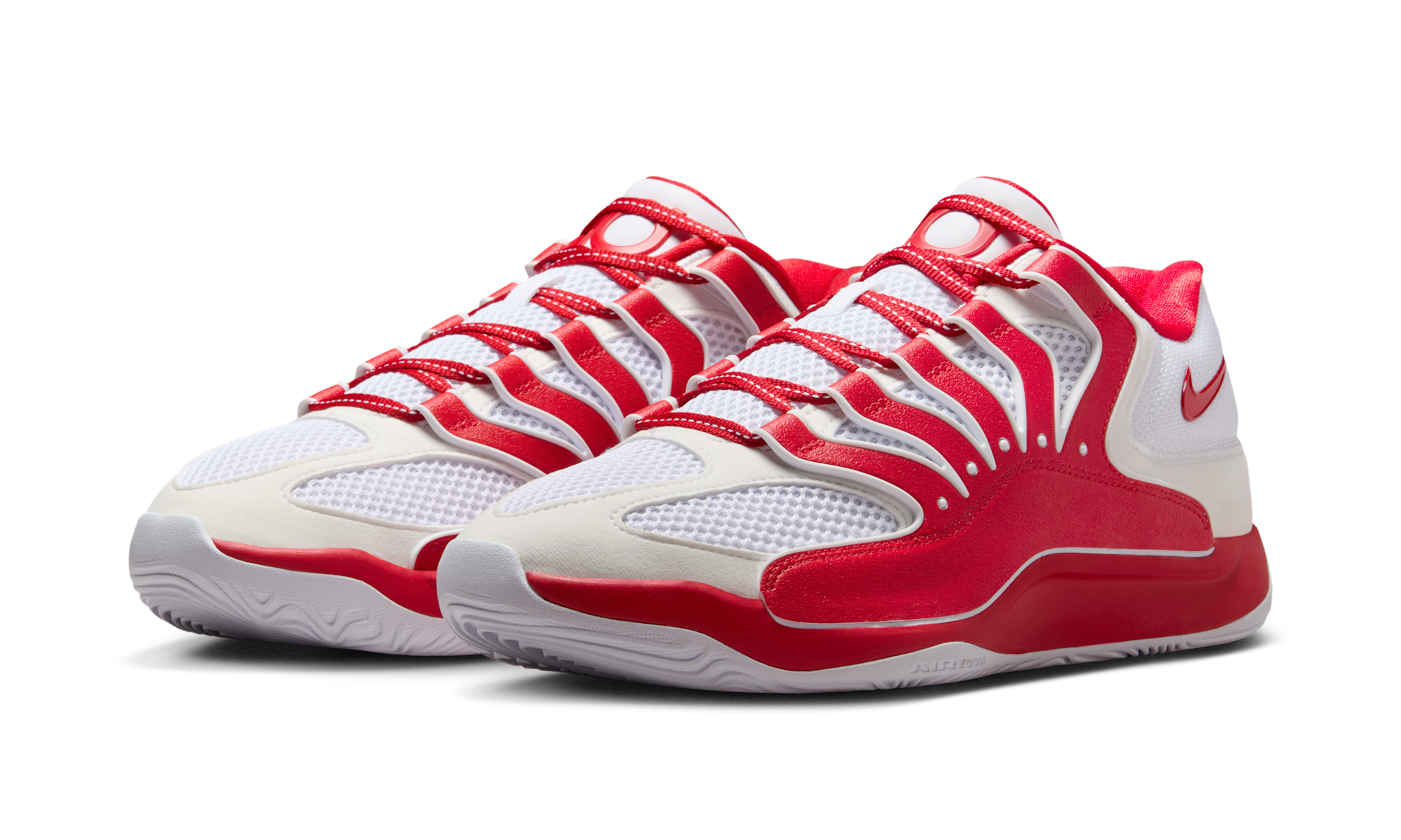 Nike KD 18 TB White University Red