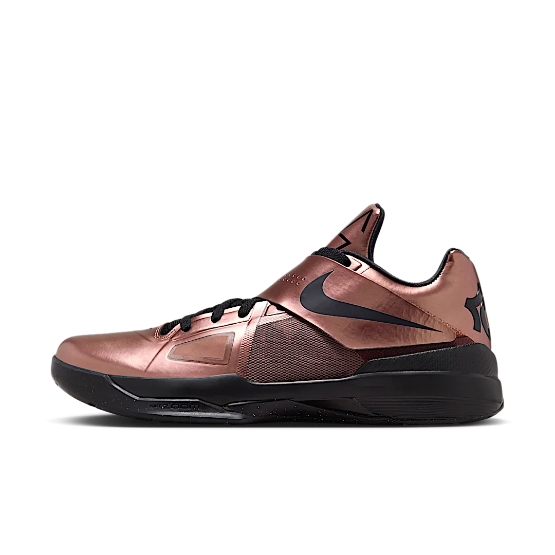 Nike KD 4 Christmas (2024), Metallic Copper/Black (FZ5913-800)