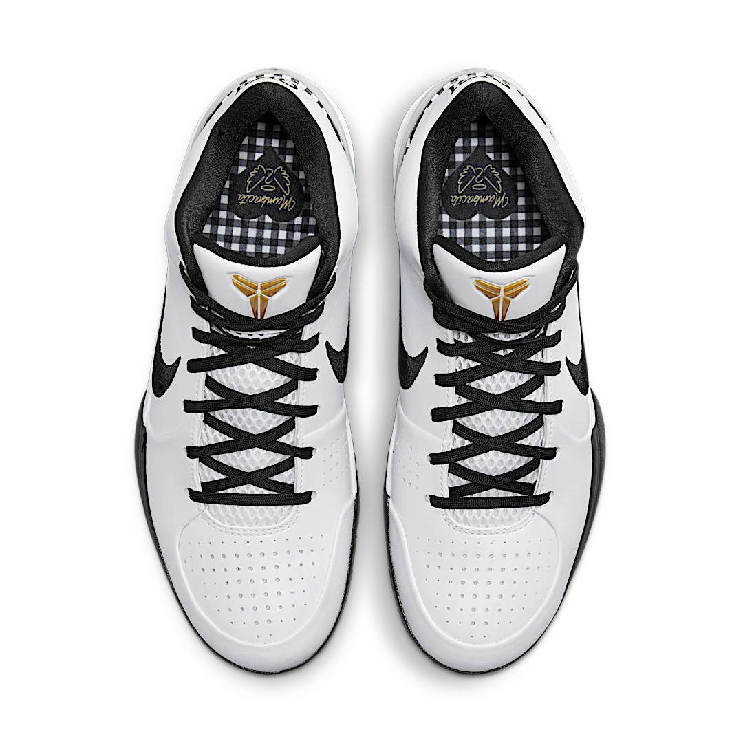 Nike Kobe 4 Protro Mambacita Gigi, White/White/Black/Metallic Gold/Bright Emerald (FJ9363-100)