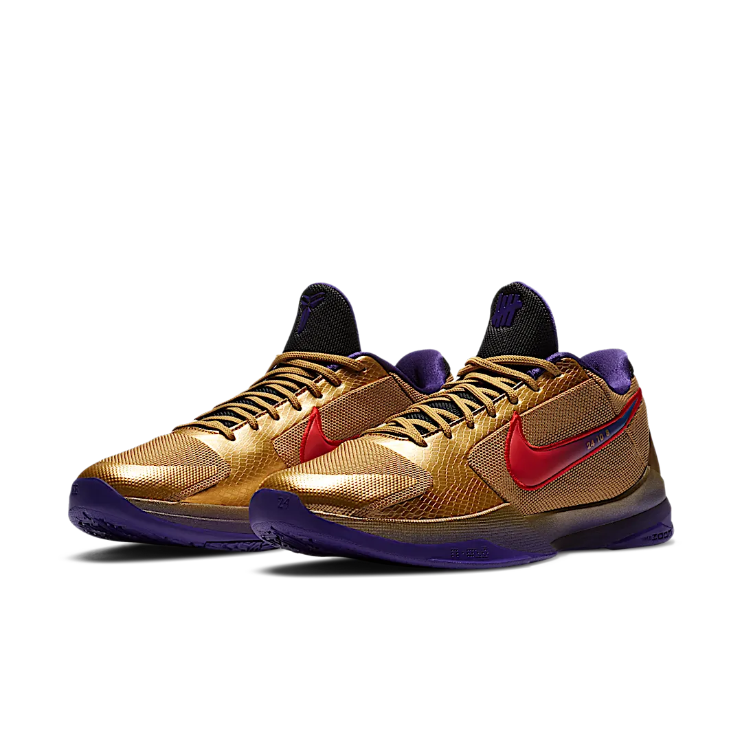 Nike Kobe 5 Protro Undefeated Hall of Fame, Metallic Gold/Field Purple-Multi-Color (DA6809-700)