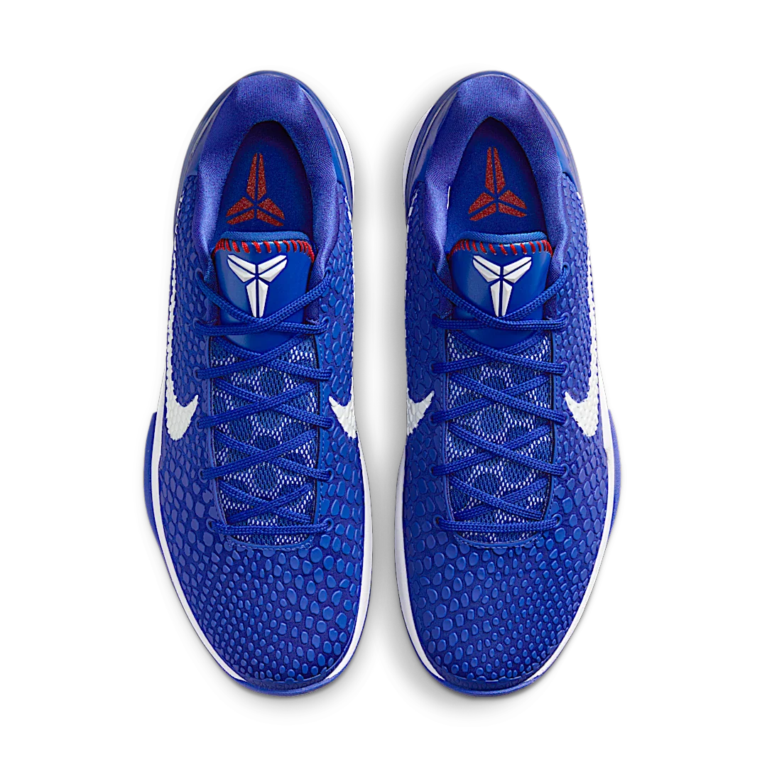 Nike Kobe 6 Protro Dodgers, Game Royal/White-University Red (CW2190-400)