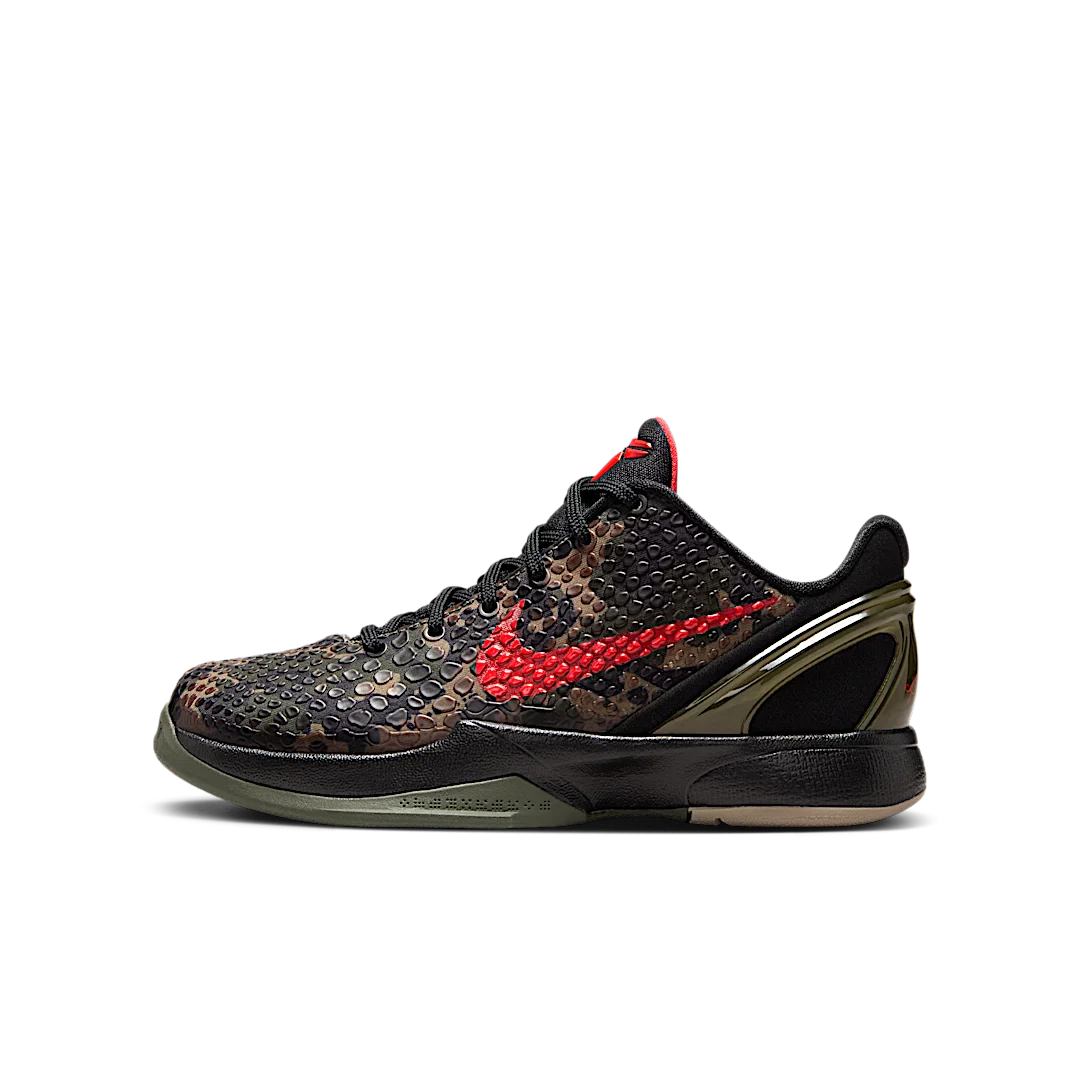 Nike Kobe 6 Protro Italian Camo (2024), Black/Crimson-Bog Green-Khaki (HM4824-001)