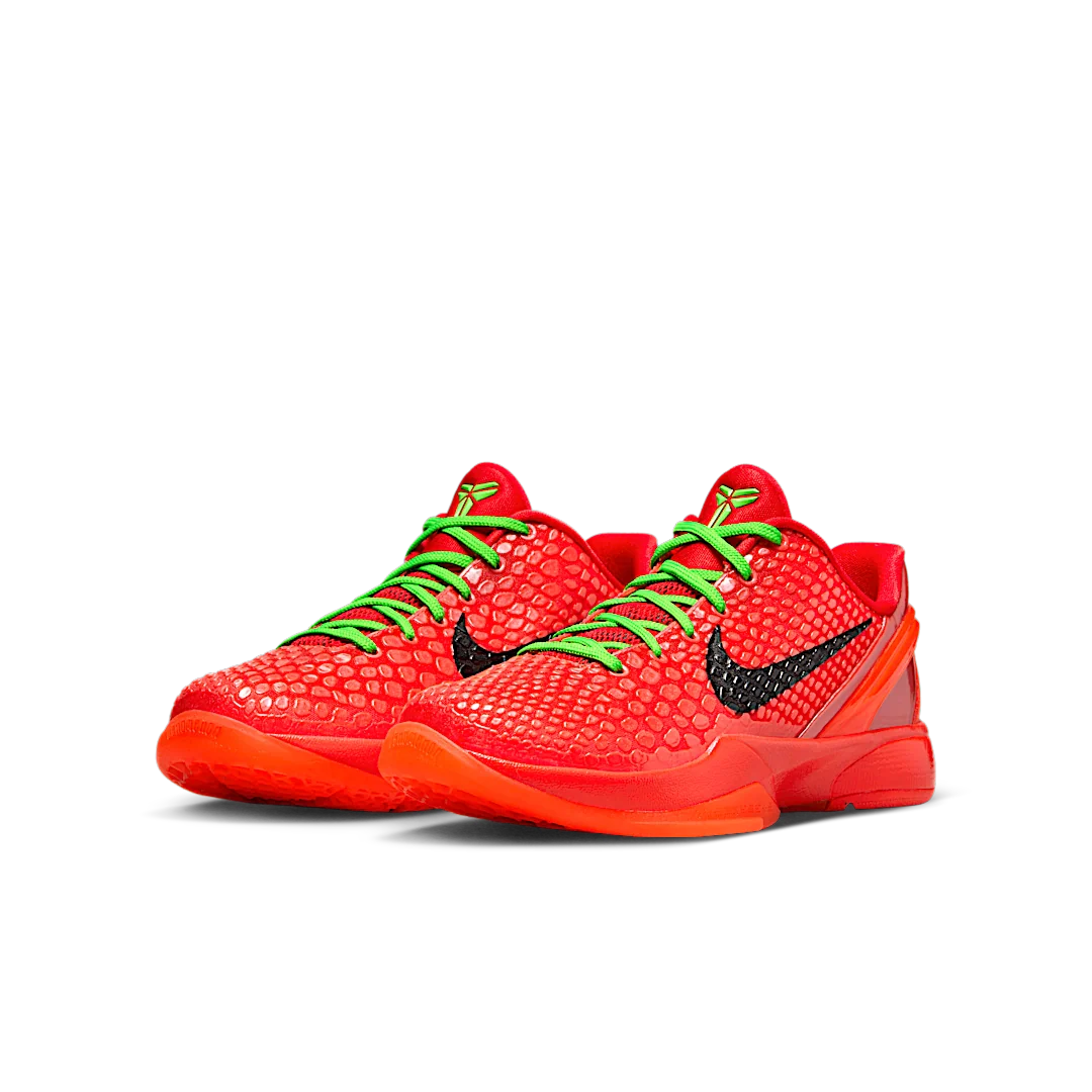 Nike Kobe 6 Protro Reverse Grinch, Bright Crimson/Black/Electric Green (FV9676-600)