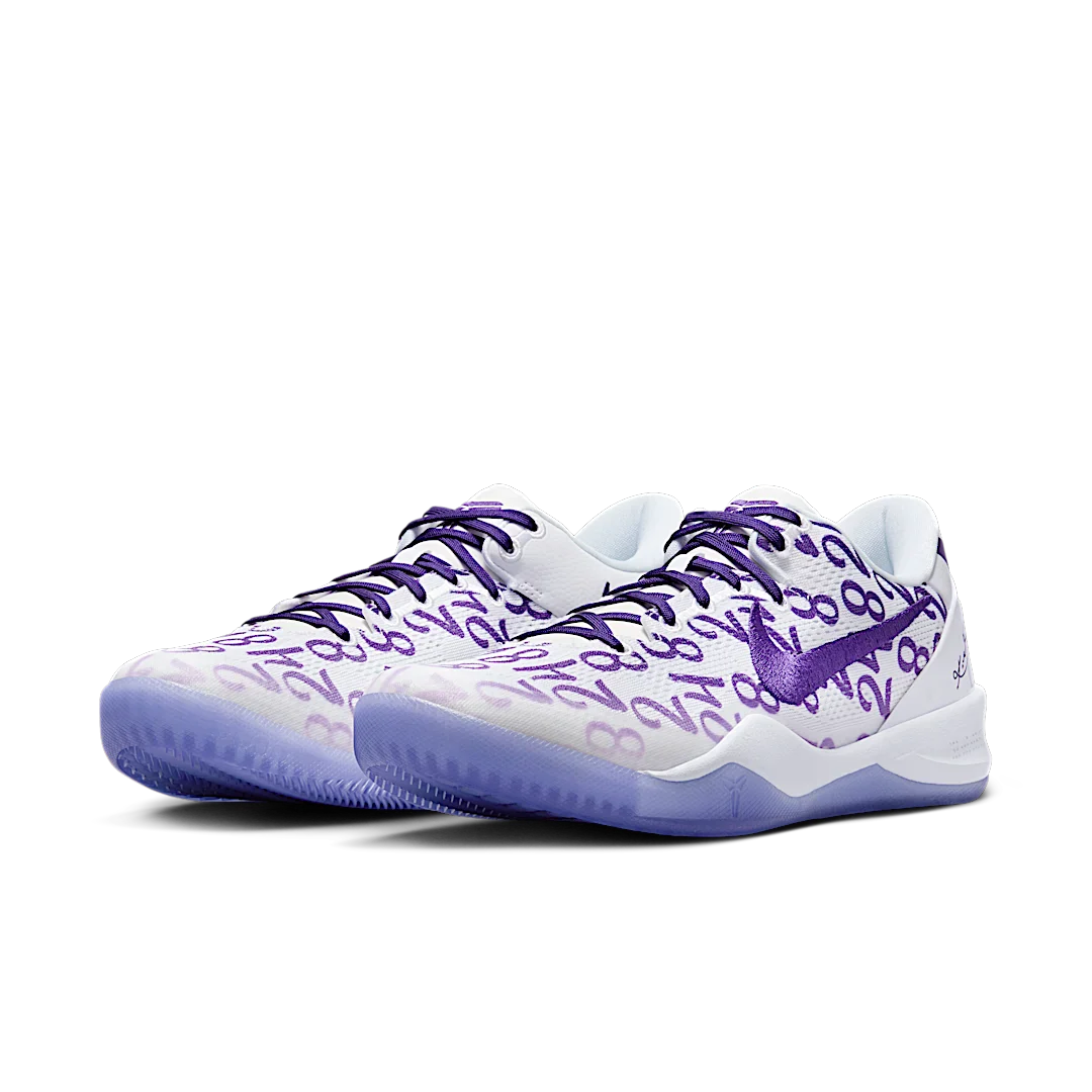 Nike Kobe 8 Protro Court Purple, White/Court Purple/White (FQ3549-100)