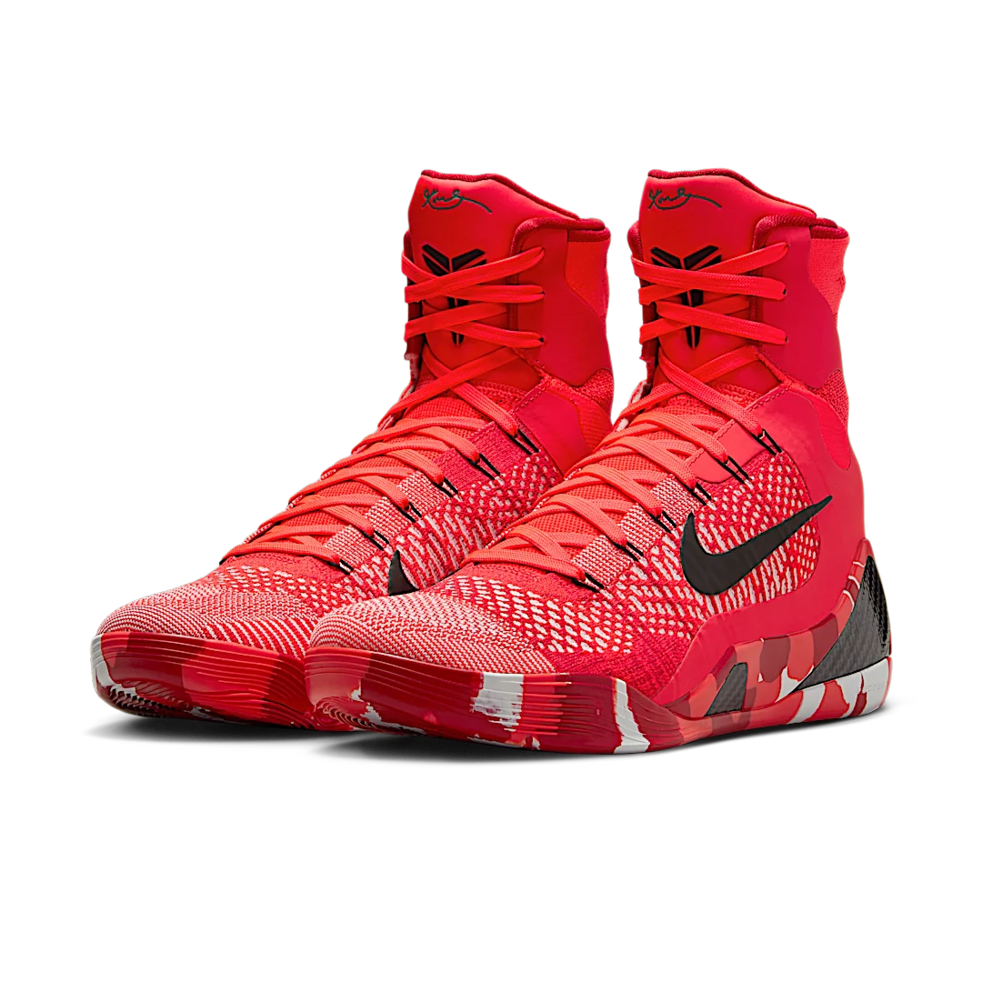 Nike Kobe 9 Elite Protro Christmas (2024), Bright Crimson/Black/White (FZ7335-600)