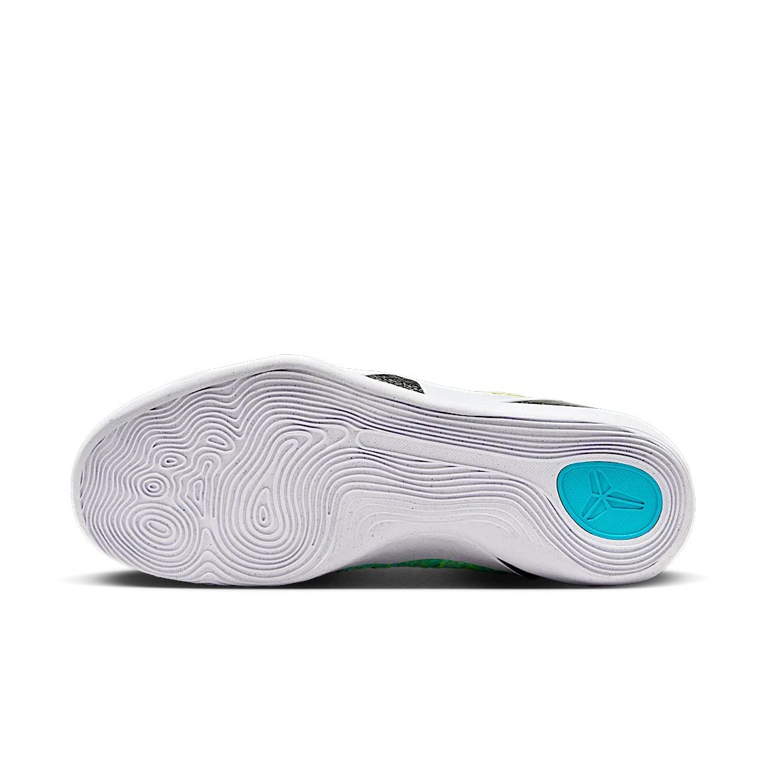 Nike Kobe 9 Elite Protro What The (2025), White/Reflective Silver-Chlorine Blue-Black (FZ7335-101)