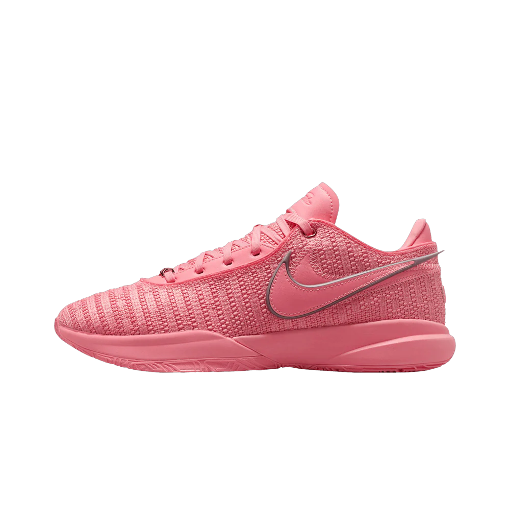 Nike LeBron 20 Pink Diamond, Pink Gaze/Metallic Silver/Pink Gaze (DJ5423-600 / DJ5422-600)
