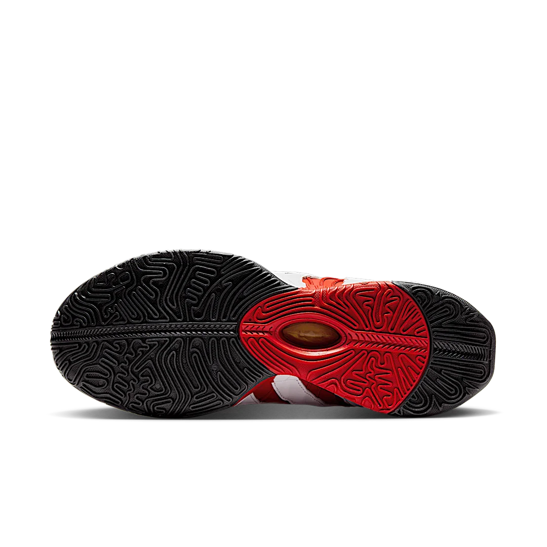 Nike LeBron 21 Prime 96, White/Metallic Gold/Fire Red (HV1221-100/HV1222-100)