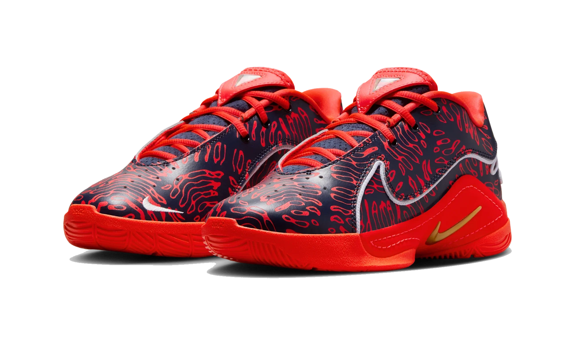 Nike LeBron 22 Bright Crimson Obsidian