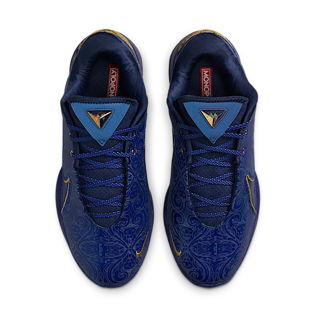 Nike LeBron 22 Monopoly Deep Royal Blue, Deep Royal Blue/Metallic Gold/Midnight Navy (HV5145-400)