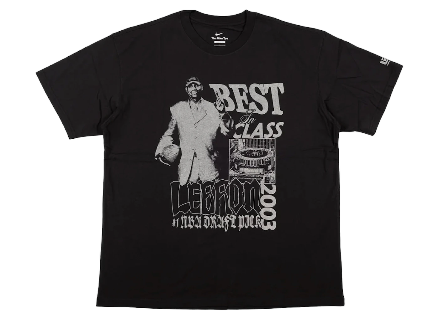 Nike LeBron James "Best In Class" Basketball T-shirt Black