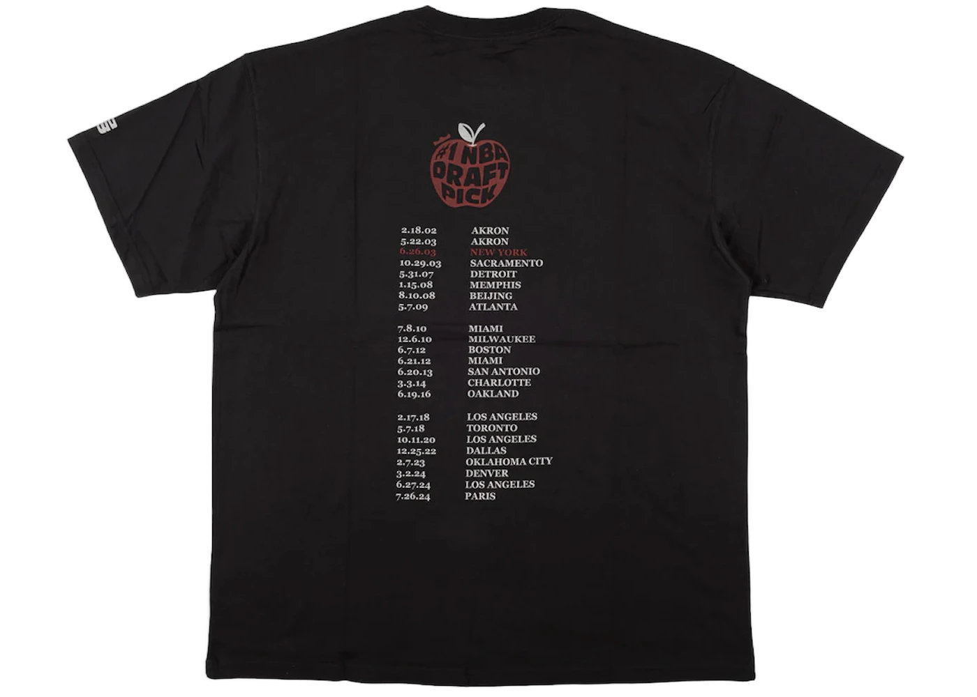 Nike LeBron James "Best In Class" Basketball T-shirt Black