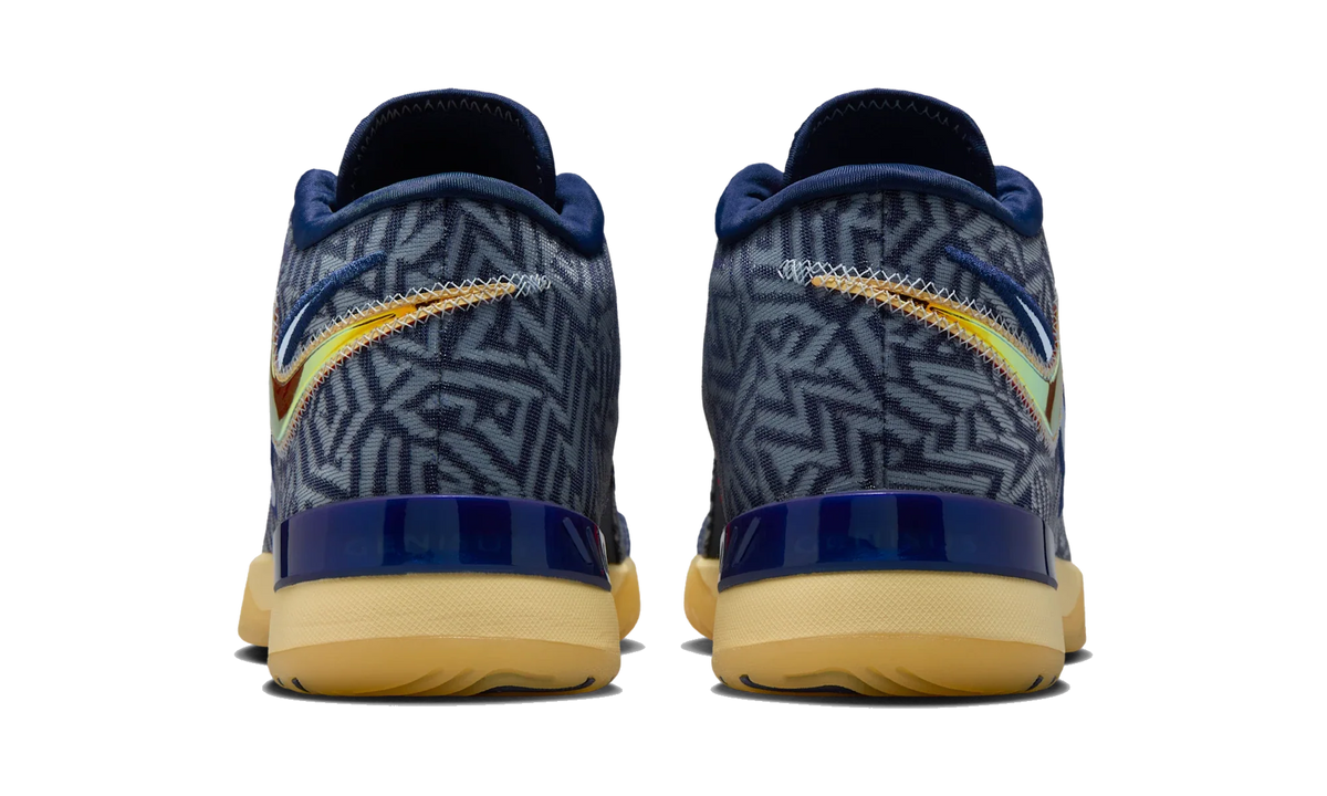 Nike LeBron NXXT Genisus Midnight Navy Soft Yellow Bright Crimson Light Armory Blue