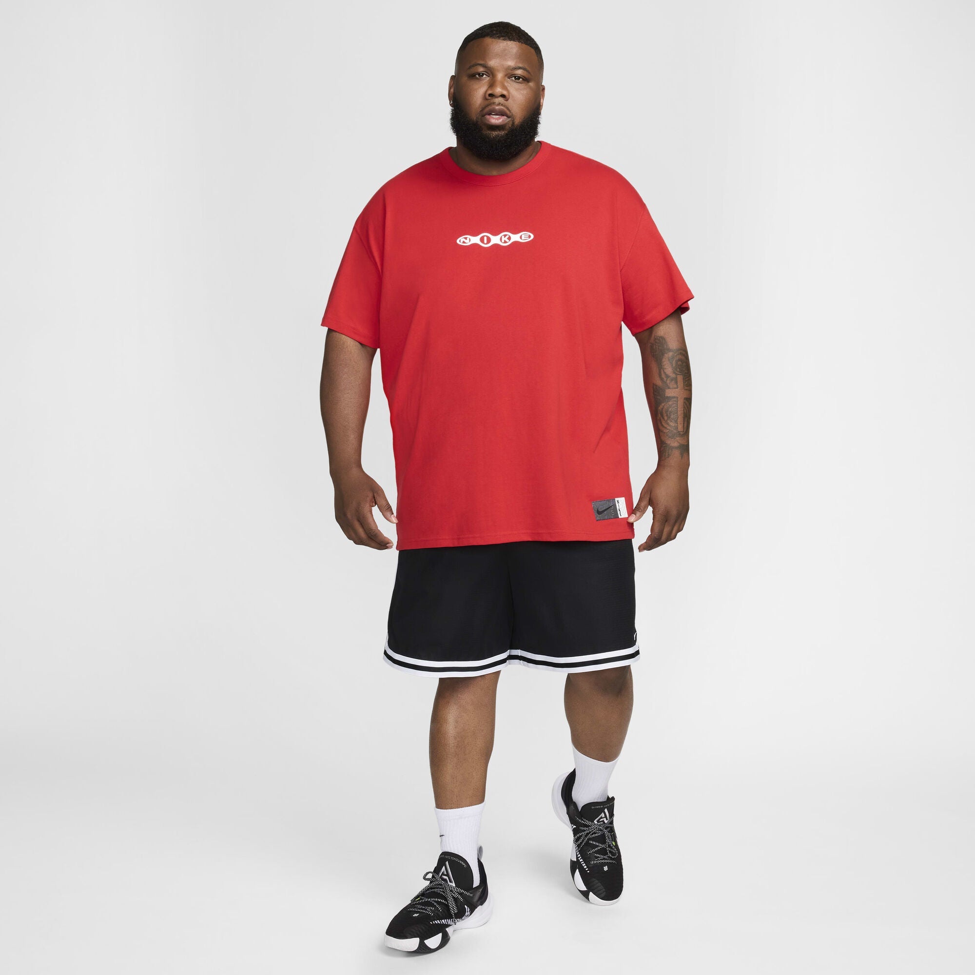 Nike Max90 Basketball T-Shirt University Red
