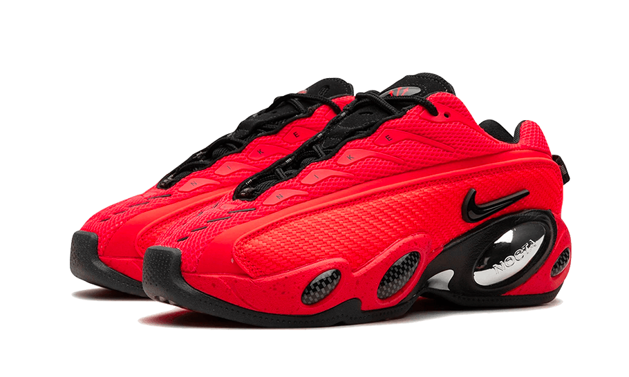 Nike NOCTA Glide Drake Bright Crimson, Bright Crimson/Black/Black/Chrome (DM0879-600)