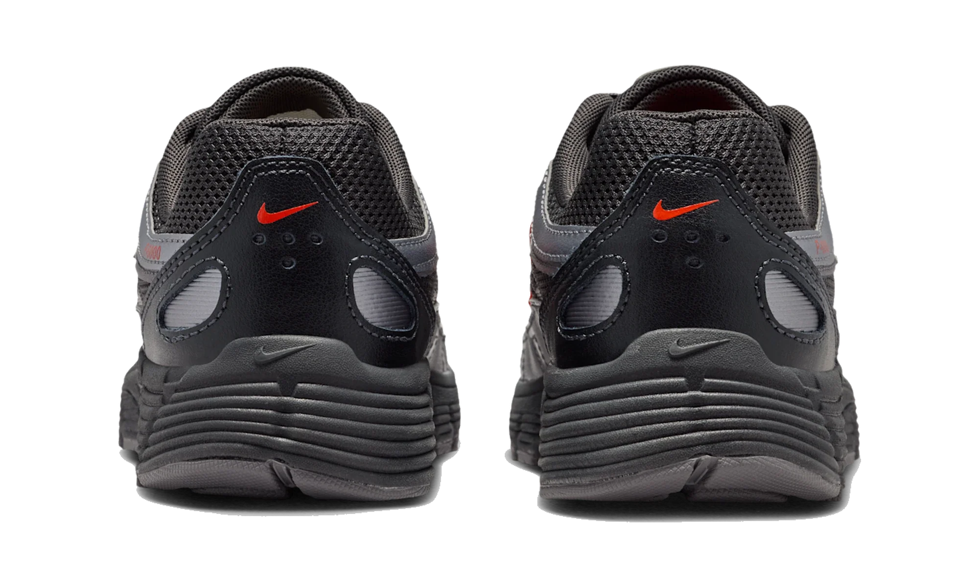 Nike P-6000 Anthracite Picante Red Metallic Cool Grey