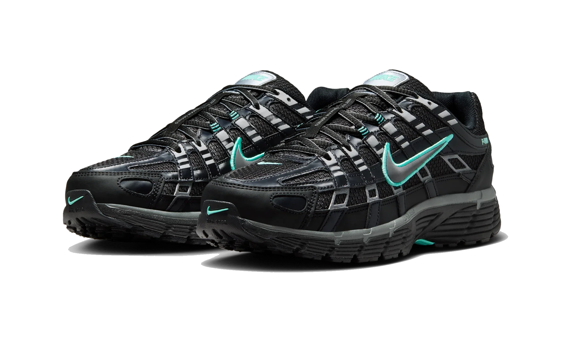 Nike P-6000 Black Hyper Turquoise Cool Grey