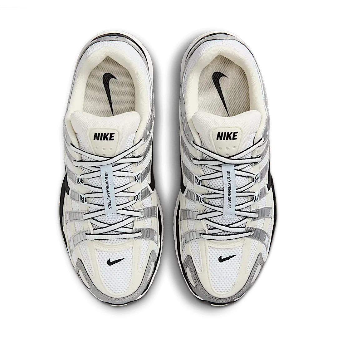 Nike P-6000 Coconut Milk Metallic Silver, Coconut Milk/Black/Summit White/Metallic Silver (FV6603-100)