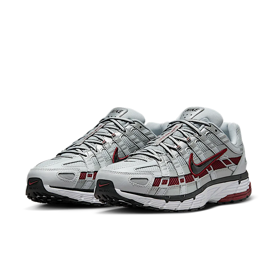 Nike P-6000 Dark Team Red, Pure Platinum/Metallic Platinum/White/Dark Team Red (CD6404-020)