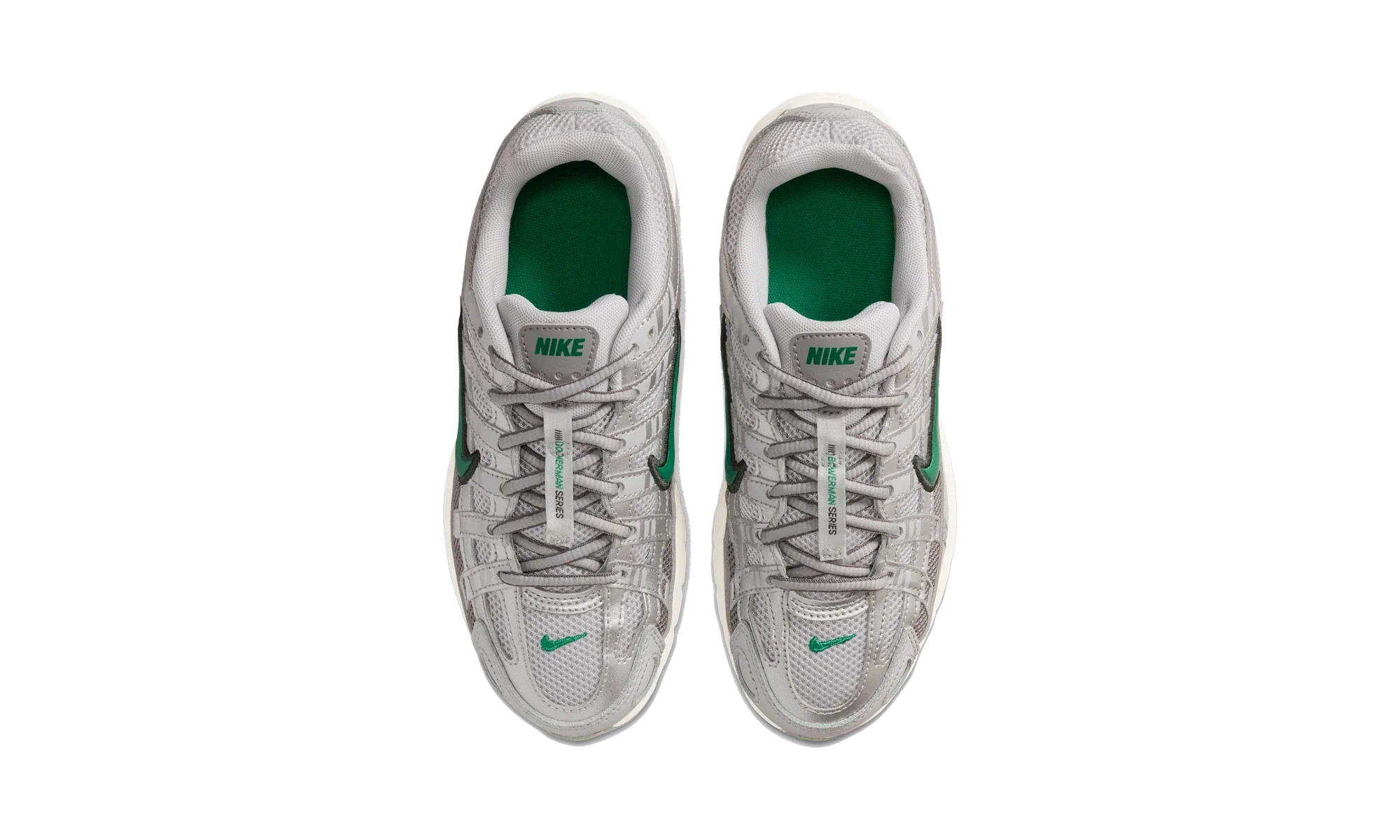 Nike P-6000 Grey Fog Silver Malachite