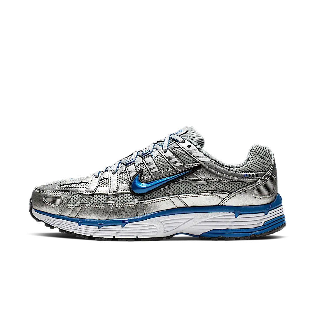 Nike P-6000 Laser Blue, Metallic Silver/Team Royal-White (BV1021-001)