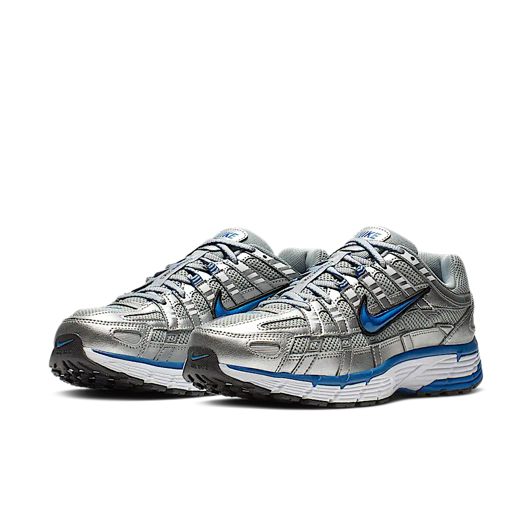 Nike P-6000 Laser Blue, Metallic Silver/Team Royal-White (BV1021-001)