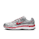 Nike P-6000 Metallic Silver Gym Red