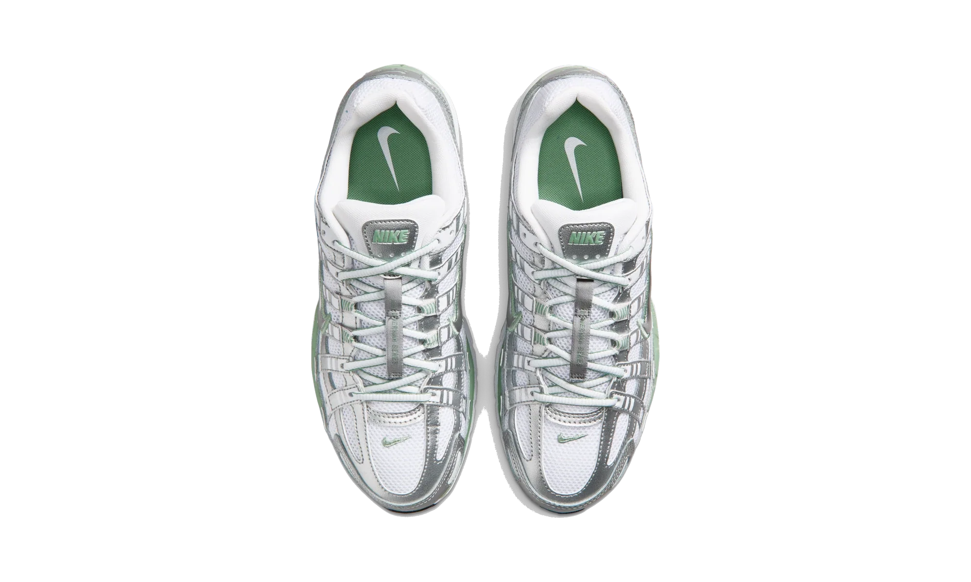 Nike P-6000 Metallic Silver White Steam