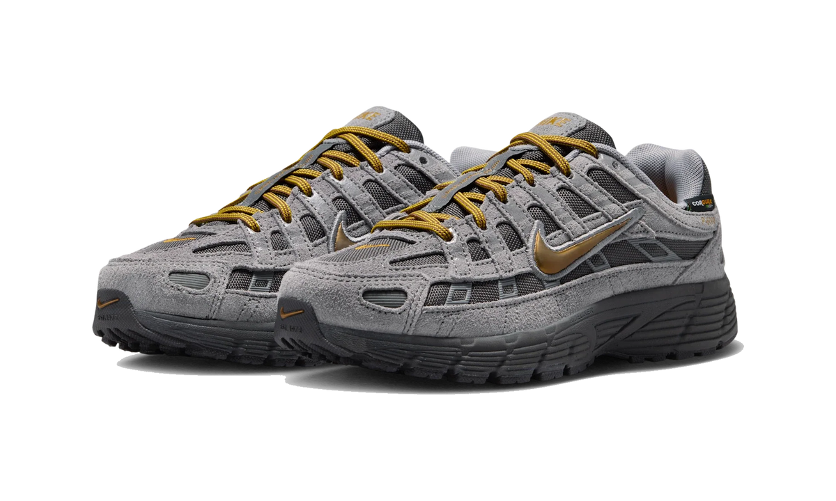 Nike P-6000 Premium Medium Ash Grey Golden Hops