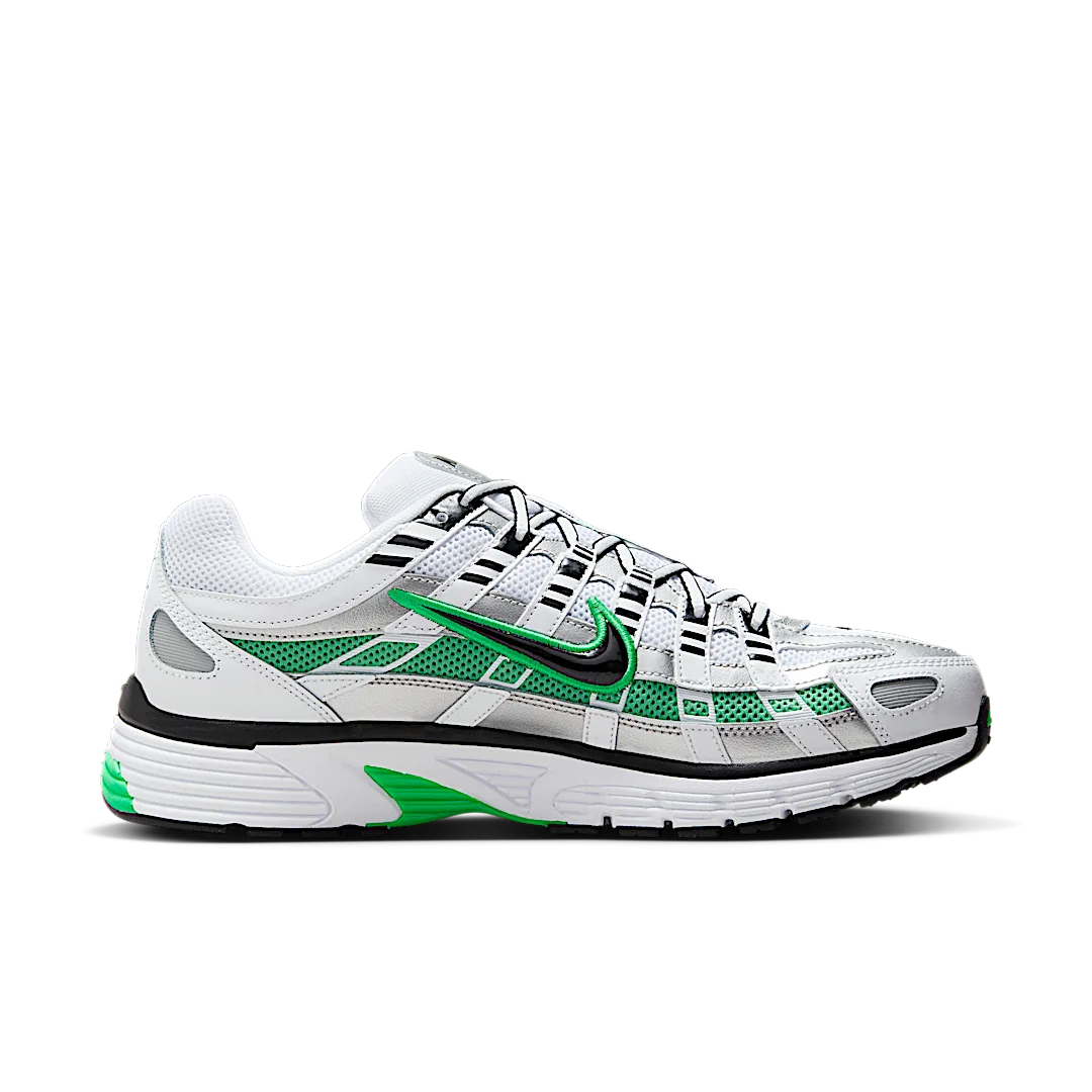 Nike P-6000 Spring Green, White/Metallic Silver/Spring Green/Black (CD6404-104)