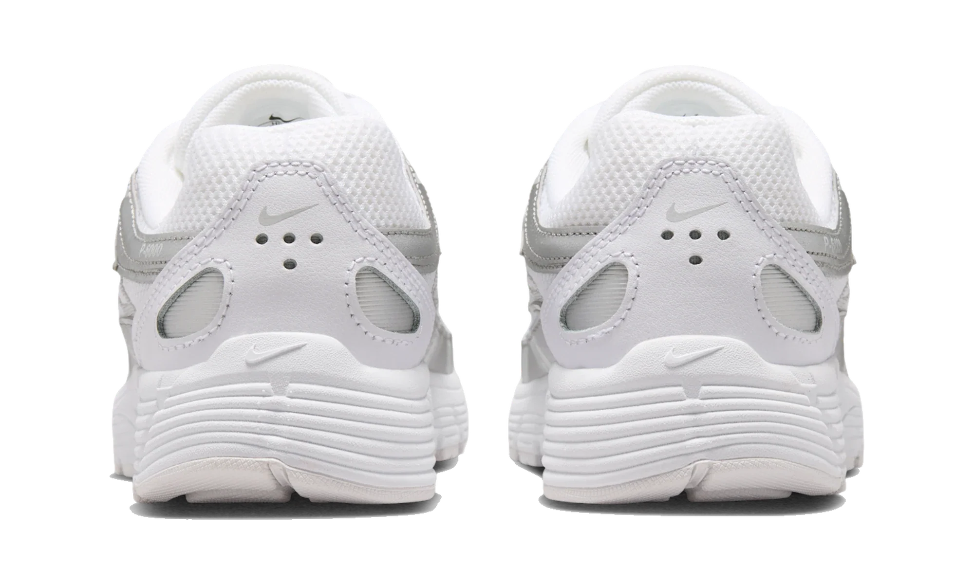 Nike P-6000 White Silver
