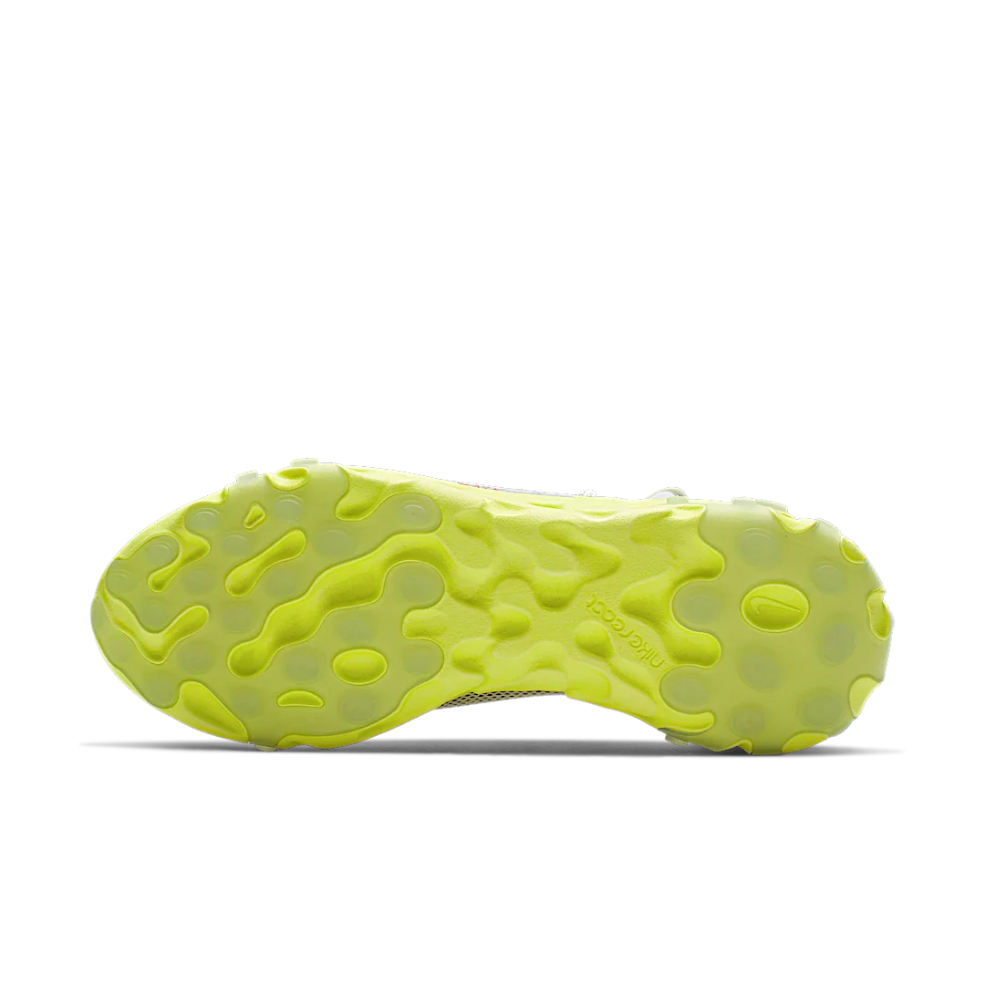 Nike React Runner ISPA Platinum Tint Volt Glow Team Red, Platinum Tint/Volt Glow-Team Red (CT2692-002)