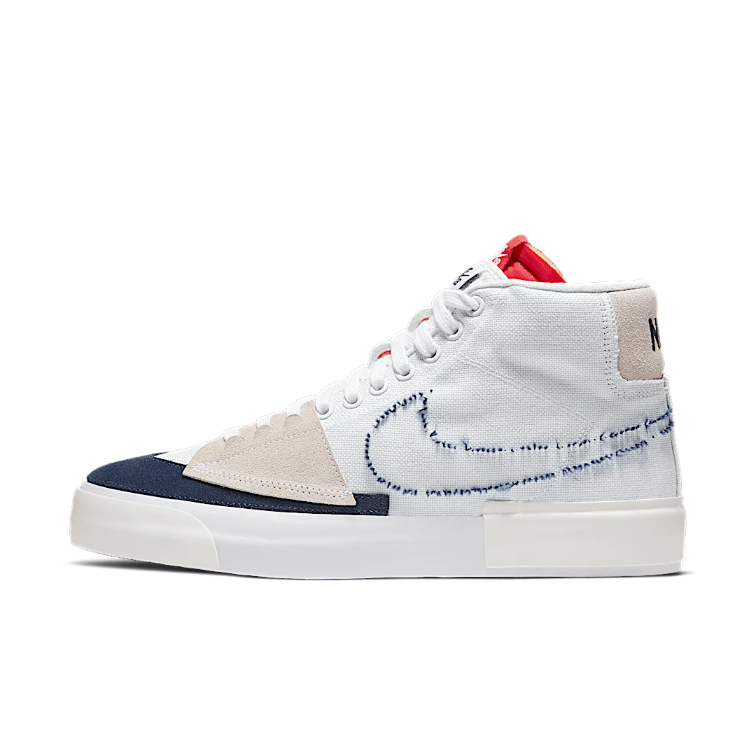 Nike SB Blazer Mid Edge Hack Pack White, White/University Red-Summit White-Midnight Navy (CI3833-100)