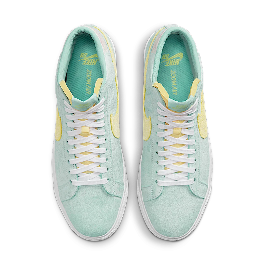Nike SB Blazer Mid Faded Light Dew, Light Dew/Light Citron-Green Glow (DA1839-300)
